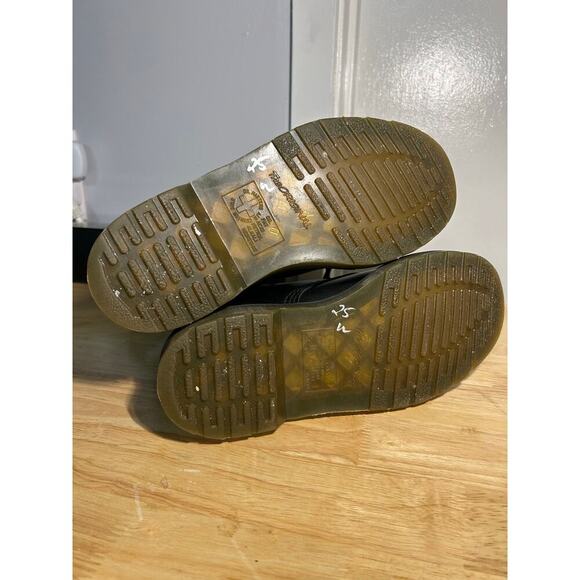 Doc Martens Vegan 1460 Felix Lace Up Boots Mens 6 Women’s 5 Grunge Chunky Oxford - Picture 10 of 13